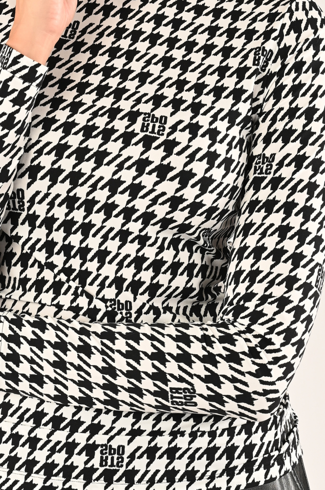 Marc Cain XS 48.52 J69 Shirt turtle neck Zwart