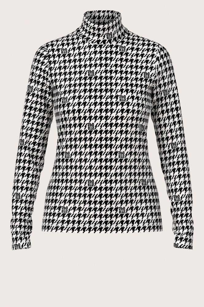 Marc Cain XS 48.52 J69 Shirt turtle neck Zwart