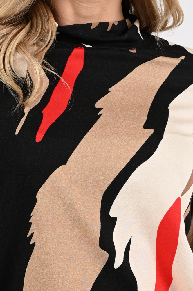 FABER 94705 Shirt turtle neck Zwart