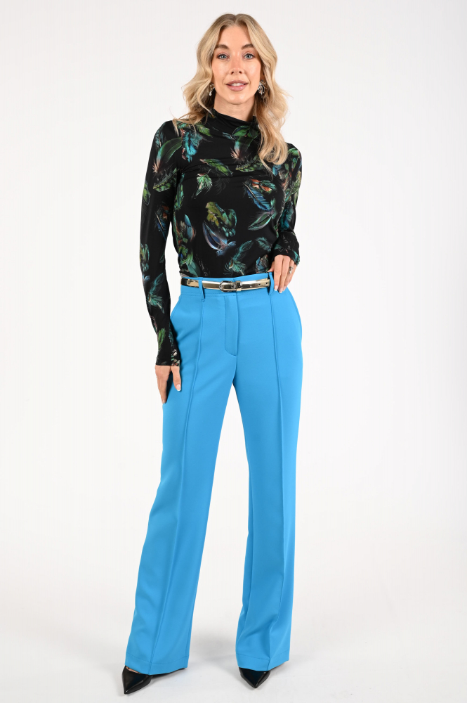 Marc Cain ZC 48.54 J27 Shirt turtle neck Zwart