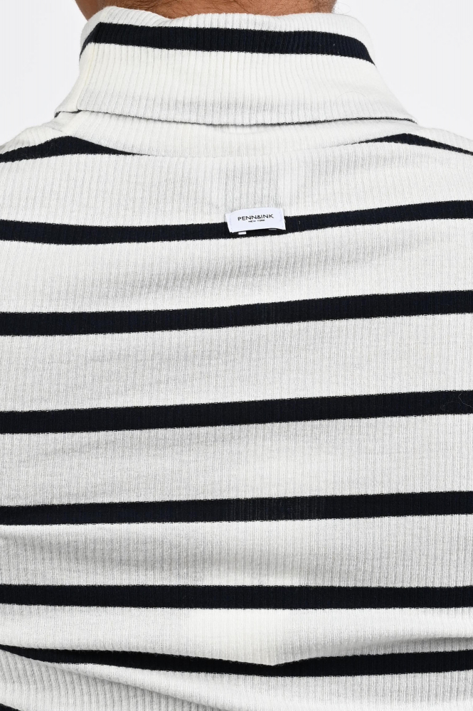 Penn & Ink W25F1720-ST Shirt turtle neck Beige
