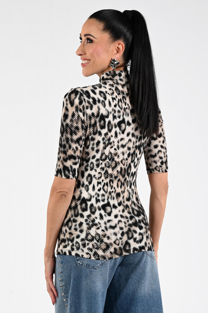 Emotions 225181 Shirt turtle neck Beige