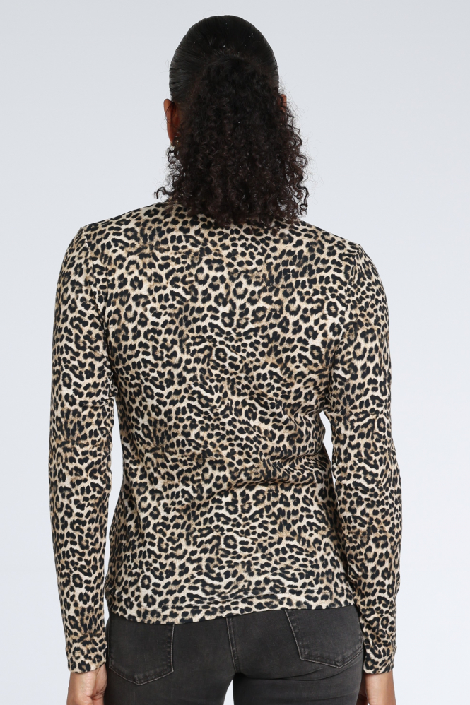 Zaida 356855 Shirt turtle neck Bruin