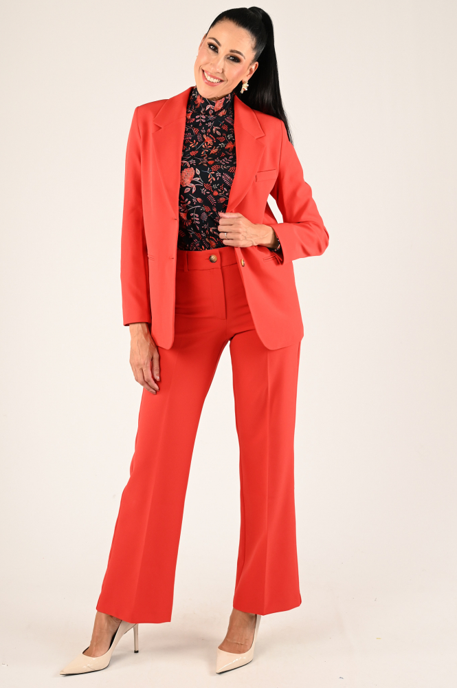 Geisha 42528-60 Shirt turtle neck Rood
