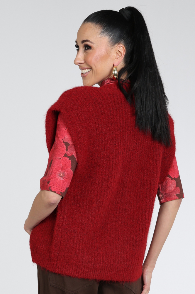 Geisha 62662-20 Shirt turtle neck Rood