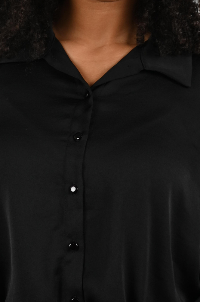 Joseph Ribkoff 253213 Blouse driekwart mouw Zwart
