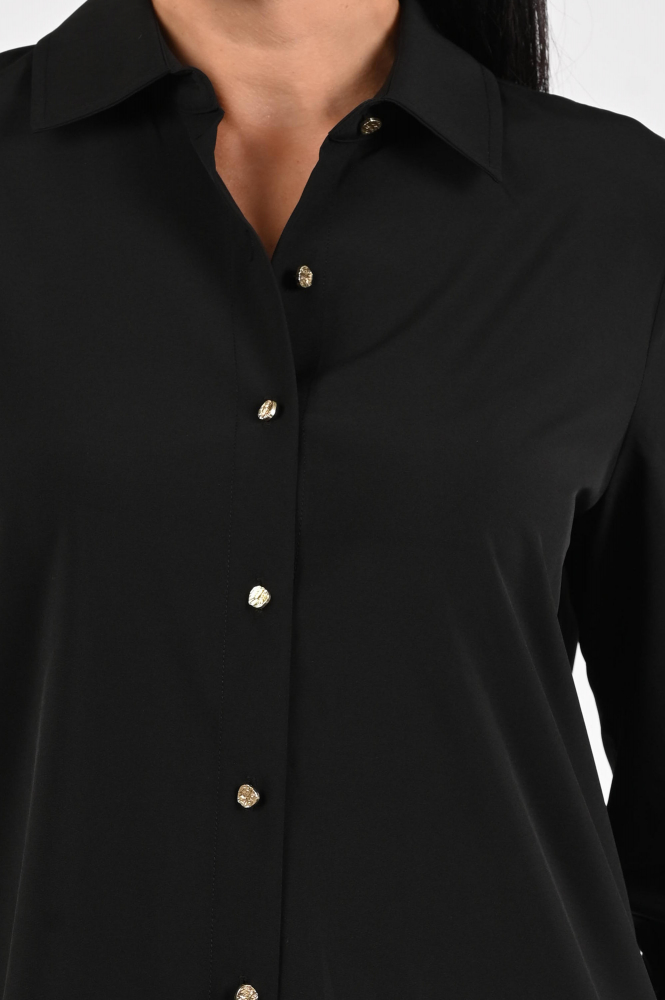 Joseph Ribkoff 253923 Blouse driekwart mouw Zwart