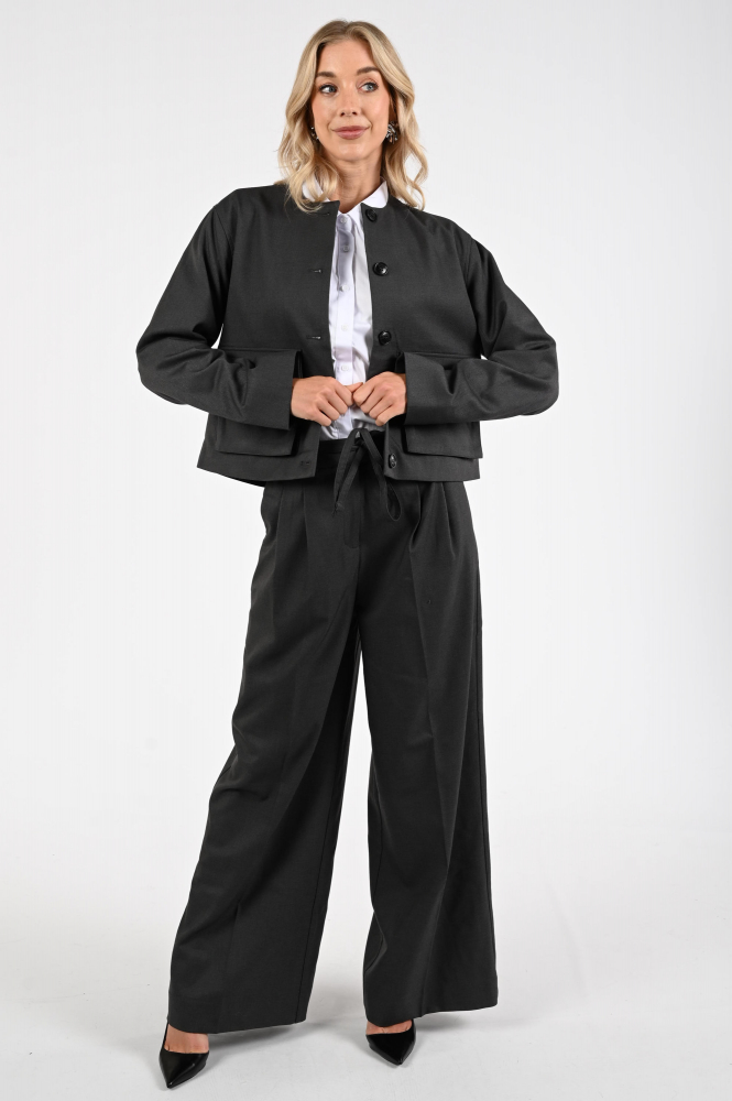 WithBlack grazie Blouse driekwart mouw Wit