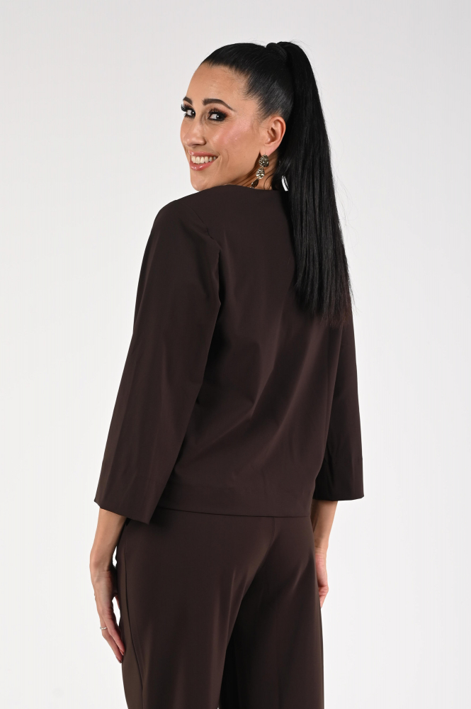 Studio Anneloes 94840 Blouse driekwart mouw Bruin
