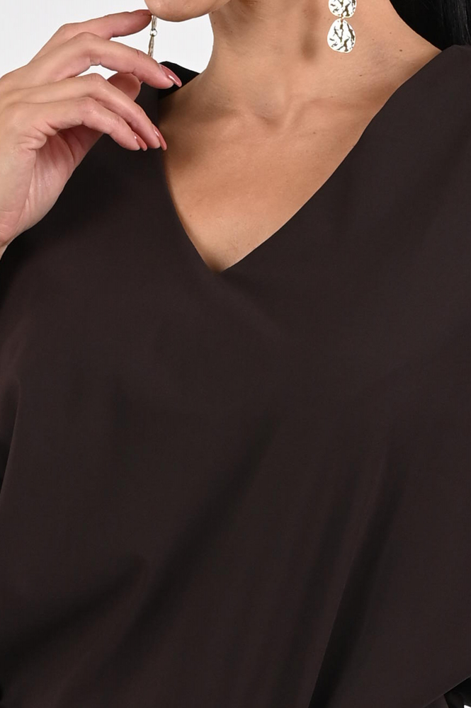 Studio Anneloes 94840 Blouse driekwart mouw Bruin