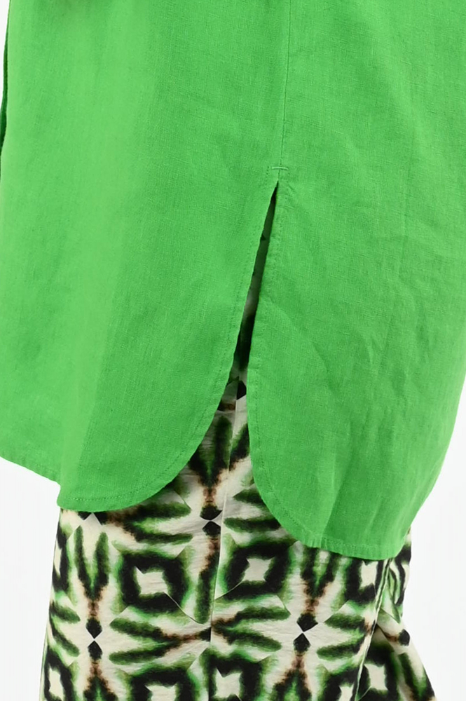KYRA Mabel Blouse driekwart mouw Groen
