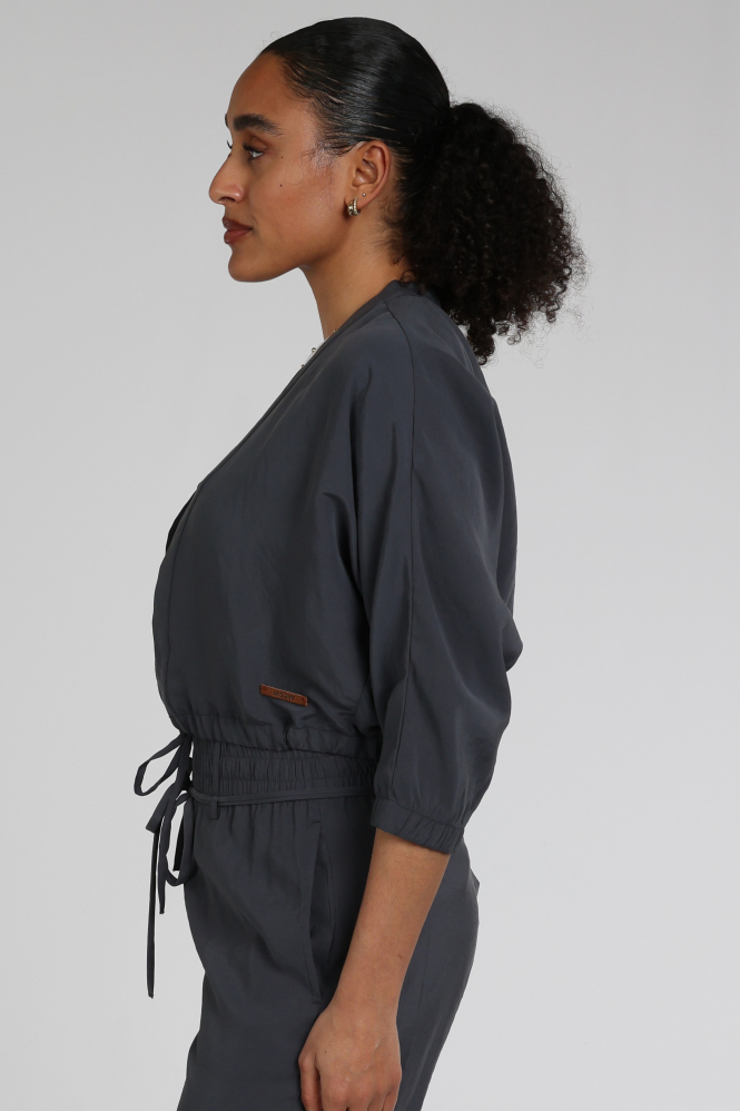 Moscow Bolero 142-05 Blouse driekwart mouw Blauw