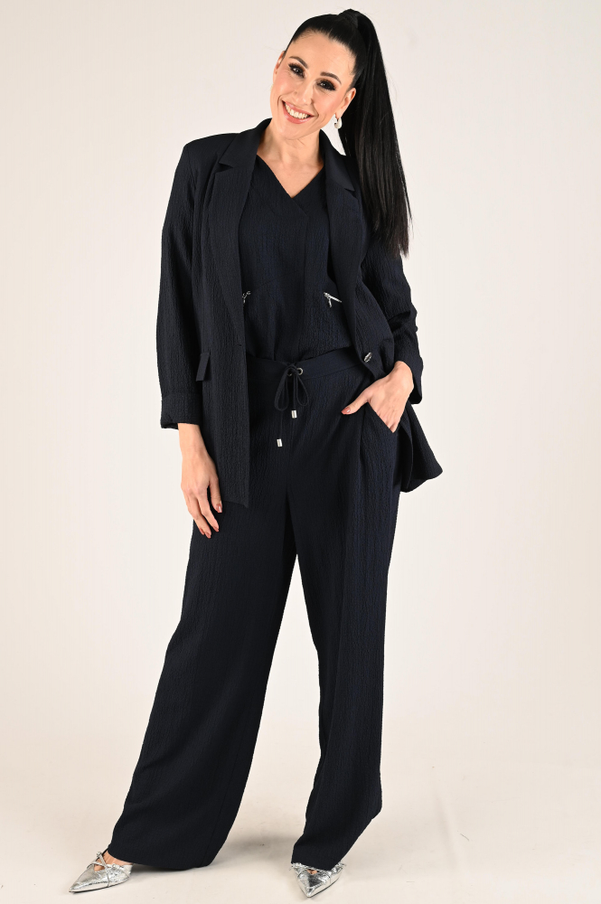Joseph Ribkoff 251165 Blouse driekwart mouw Blauw