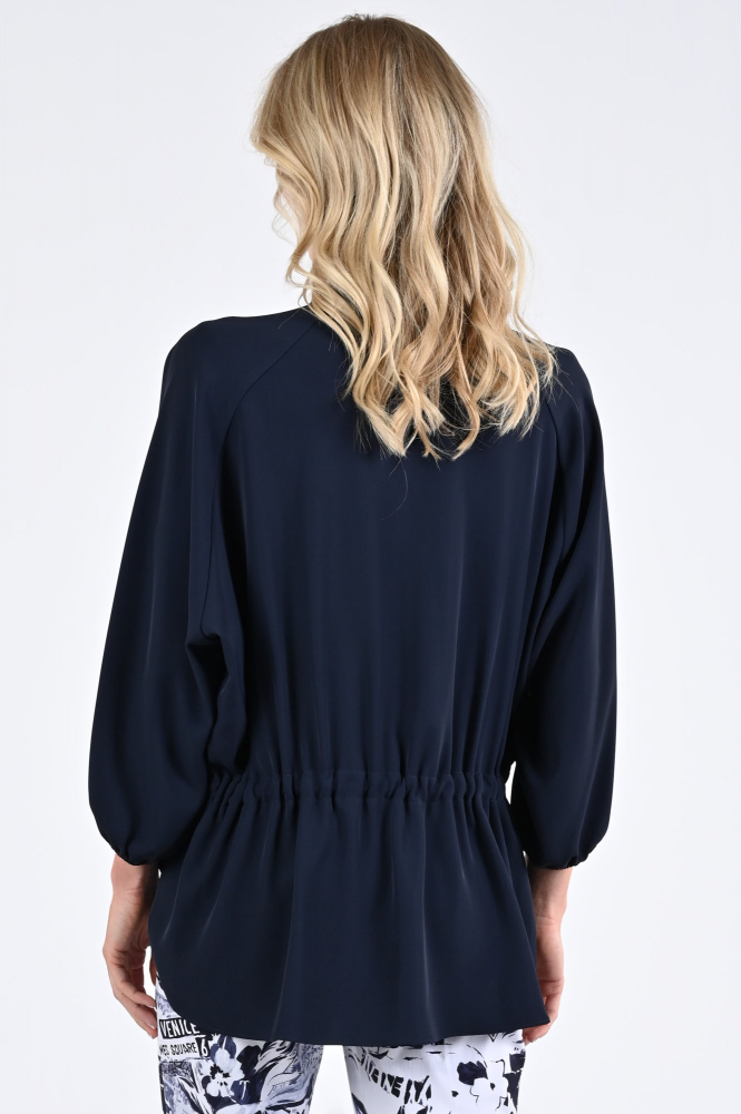 Joseph Ribkoff 261076 Blouse driekwart mouw Blauw