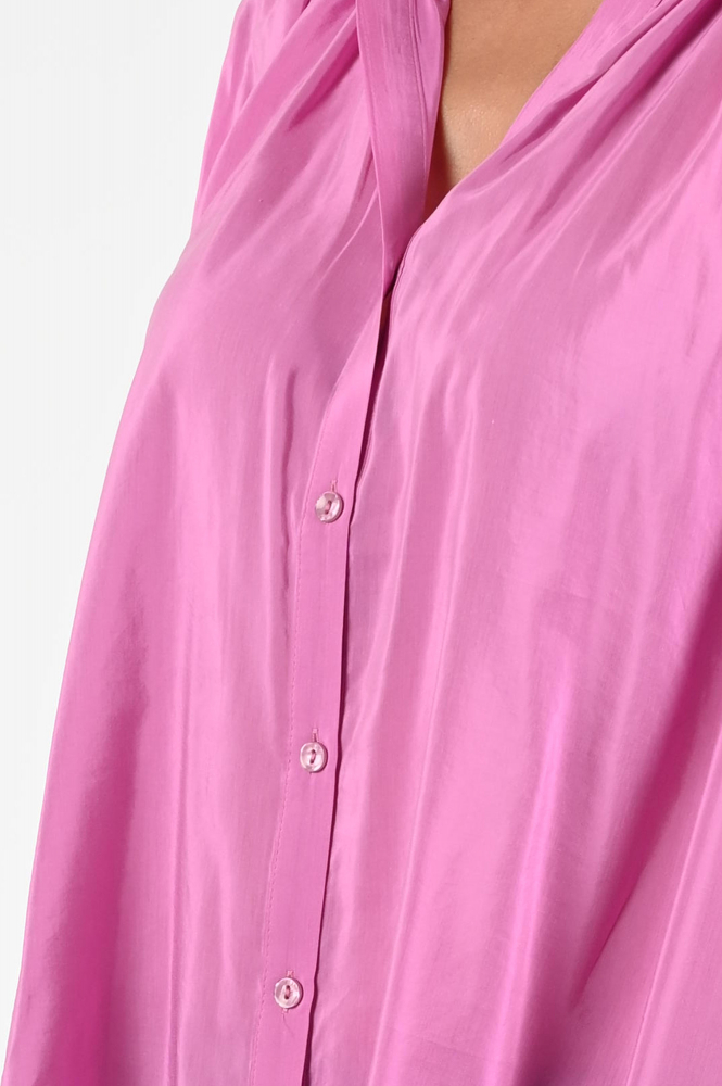 Summum 2s3316-12173 Blouse driekwart mouw Roze