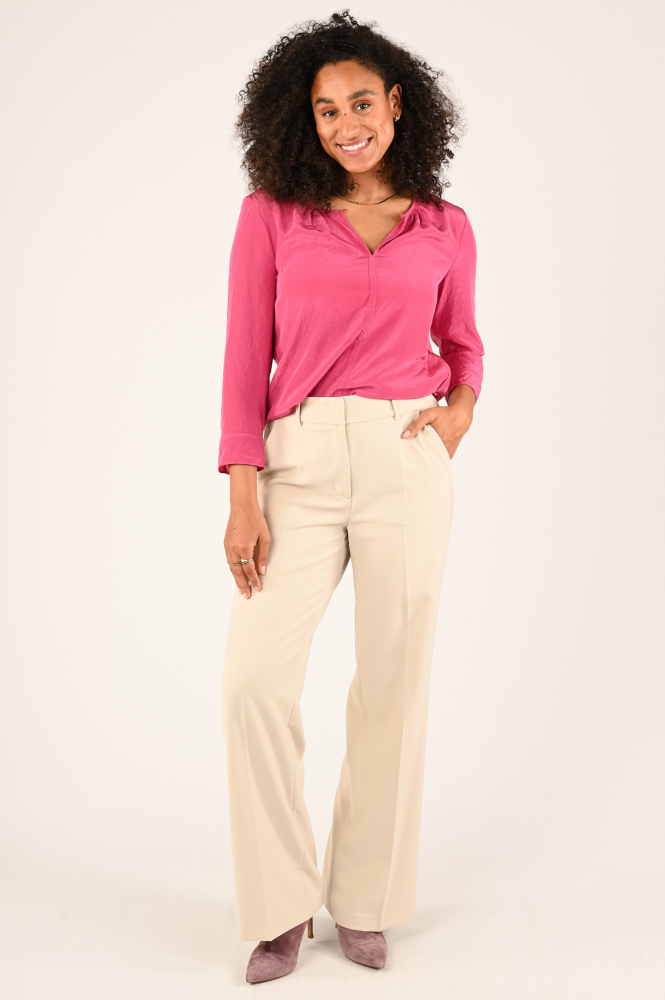 Luisa Cerano 207504-3597 Blouse driekwart mouw Roze