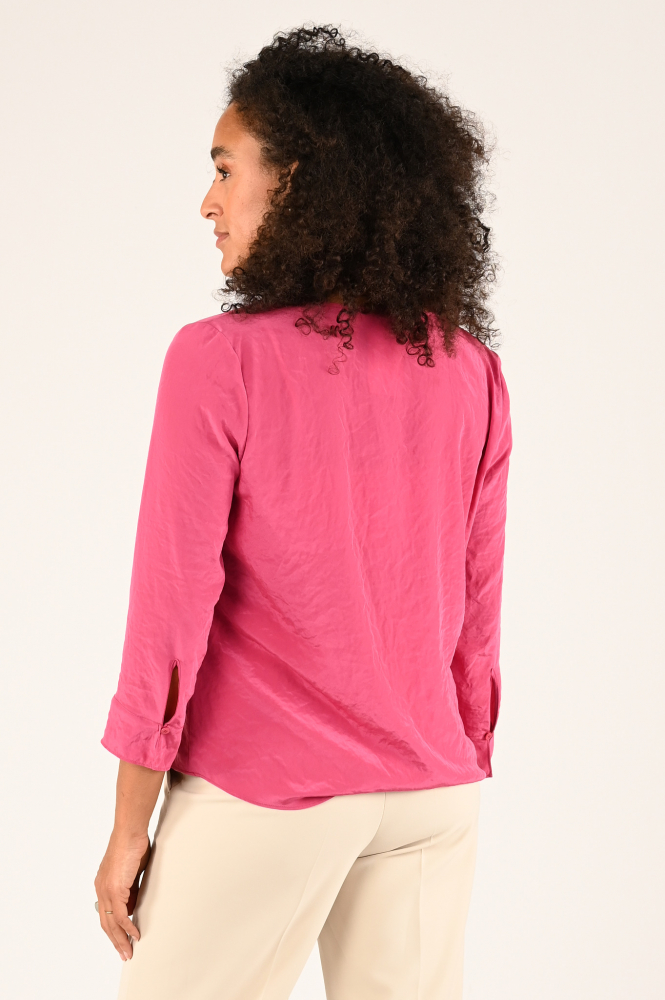 Luisa Cerano 207504-3597 Blouse driekwart mouw Roze