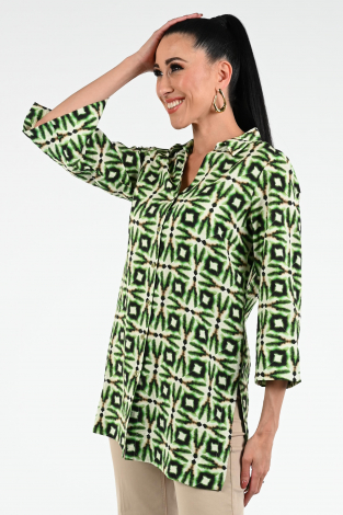 KYRA Ikat Ranou-s25 Groen