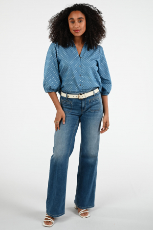 Geisha 53063-14 Blauw