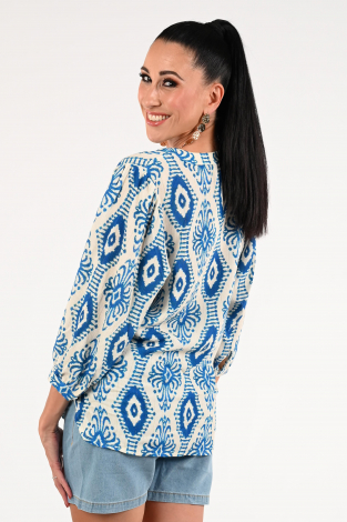 Geisha 53445-20 Blauw