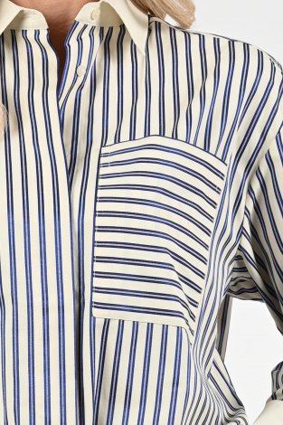 Co'couture Samson stripe Blauw