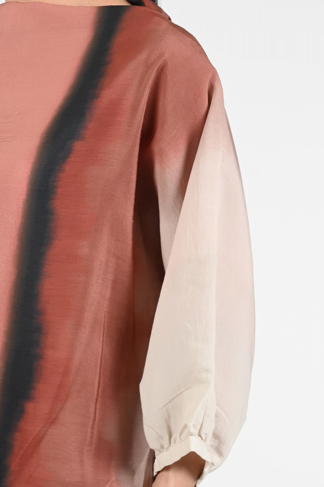 Summum 2s3279-12179 Blouse driekwart mouw Roze