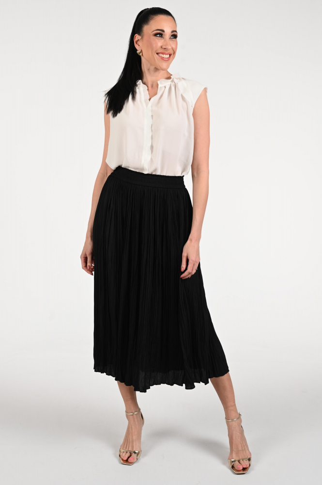 Marc Cain YC 61.10 W30 Blouse mouwloos Wit