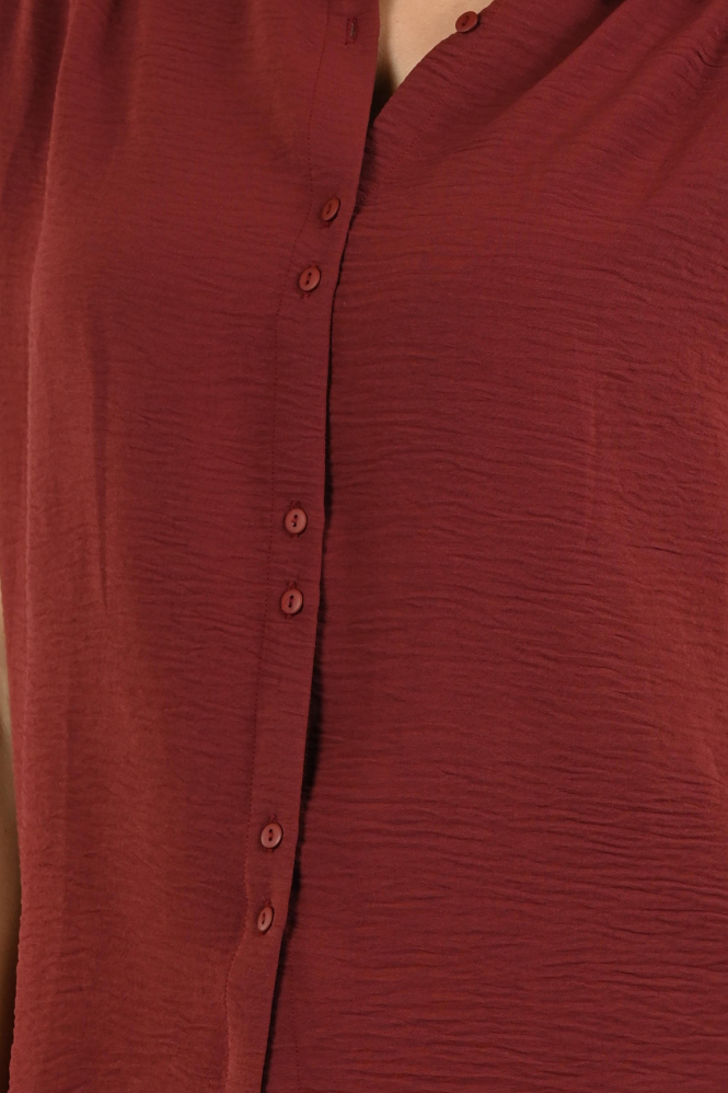 Geisha 63140-21 Blouse mouwloos Rood