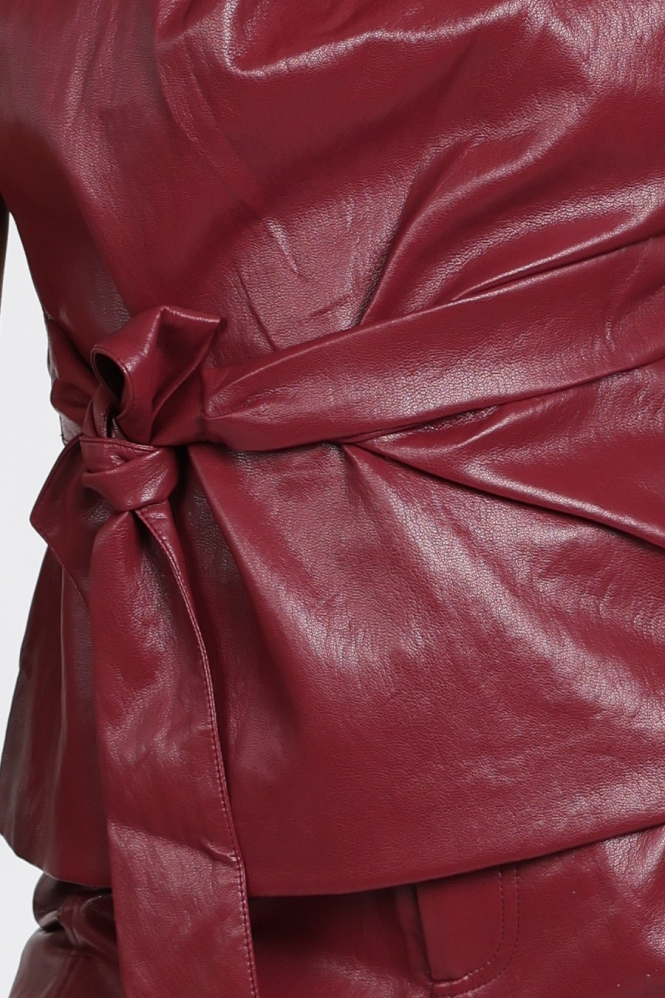 Co'couture 500321 Blouse mouwloos Rood