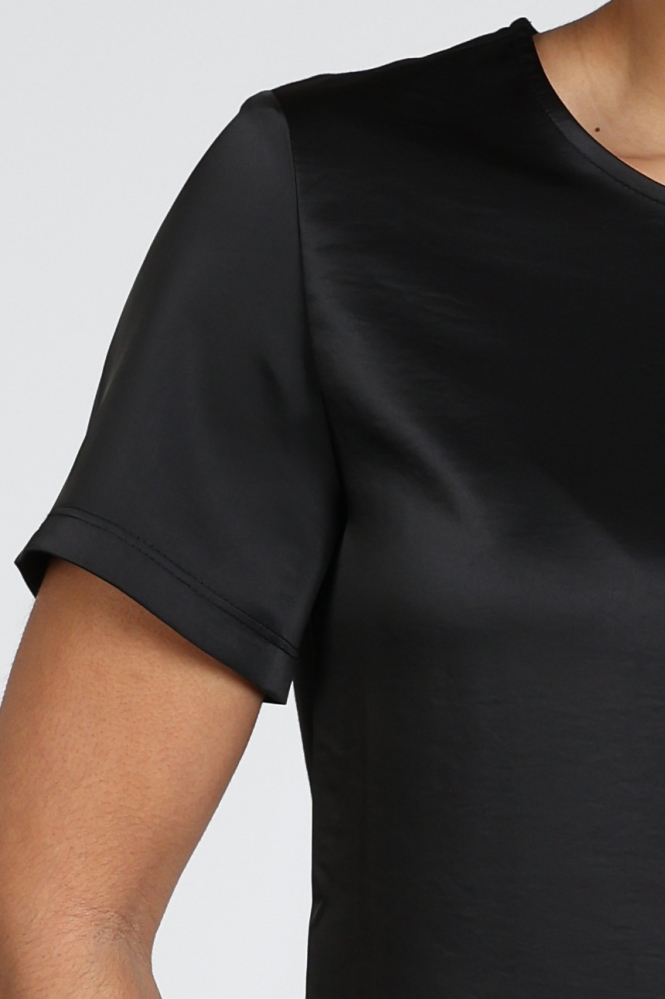 MaxMara Zona mm13103 Blouse korte mouw Zwart