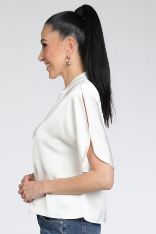 Neo Noir Anelle heavy sateen Wit