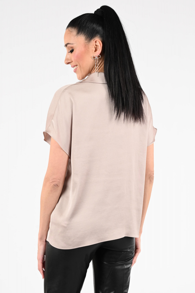 Joseph Ribkoff 261191 Blouse korte mouw Beige