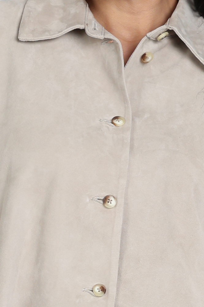 STUDIO AR by ARMA Eveline Blouse korte mouw Bruin