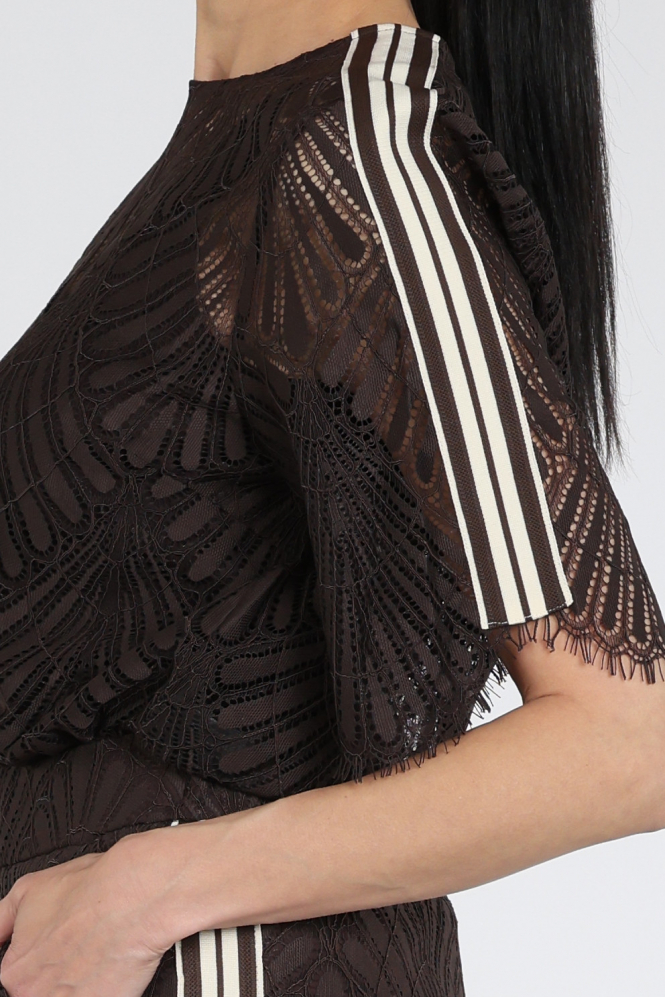 Co'couture 45049 Blouse korte mouw Bruin