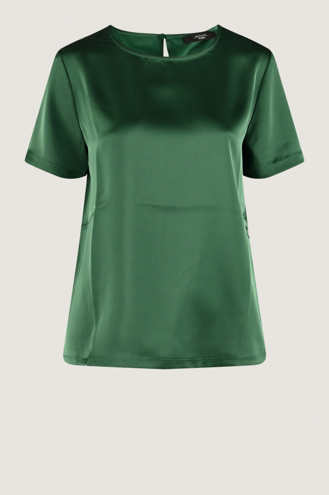 MaxMara gilbert Blouse korte mouw Groen