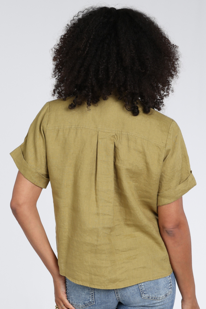 Emotions 126124 Blouse korte mouw Groen