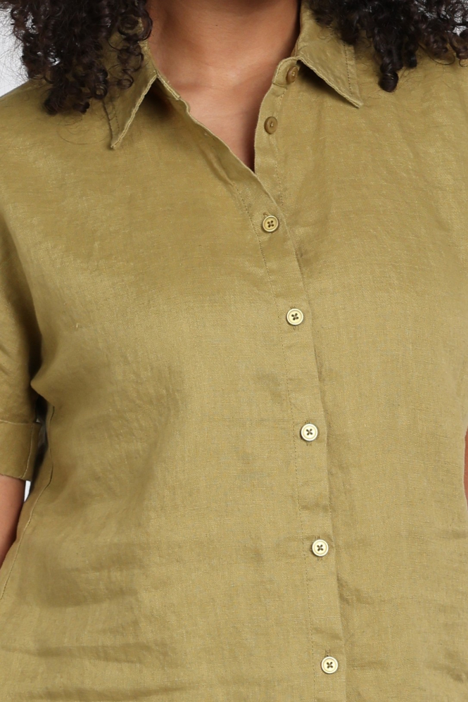 Emotions 126124 Blouse korte mouw Groen