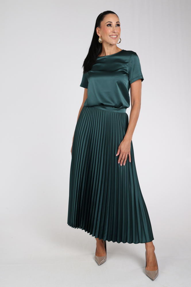 MaxMara gilbert mm1315154 Blouse korte mouw Groen