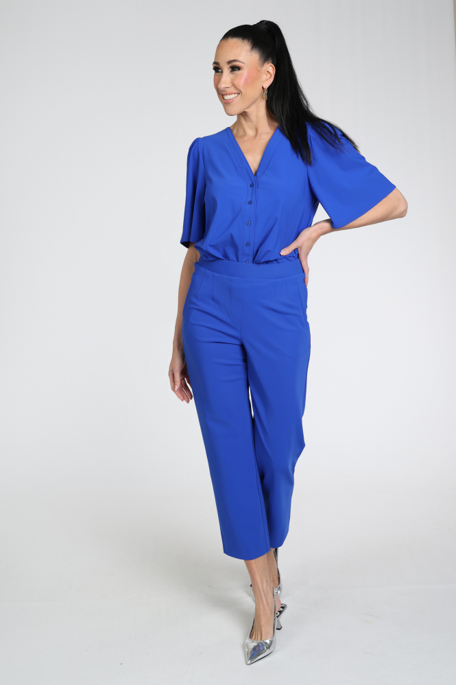 Studio Anneloes 13735 Axel Blouse korte mouw Blauw