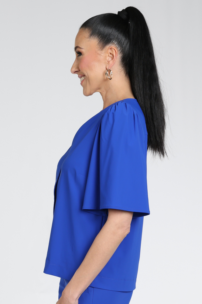 Studio Anneloes 13735 Axel Blouse korte mouw Blauw