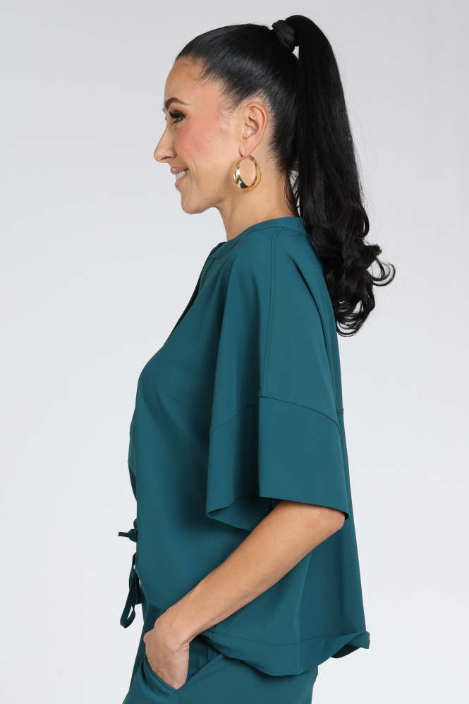 Studio Anneloes 14015 Blouse korte mouw Blauw