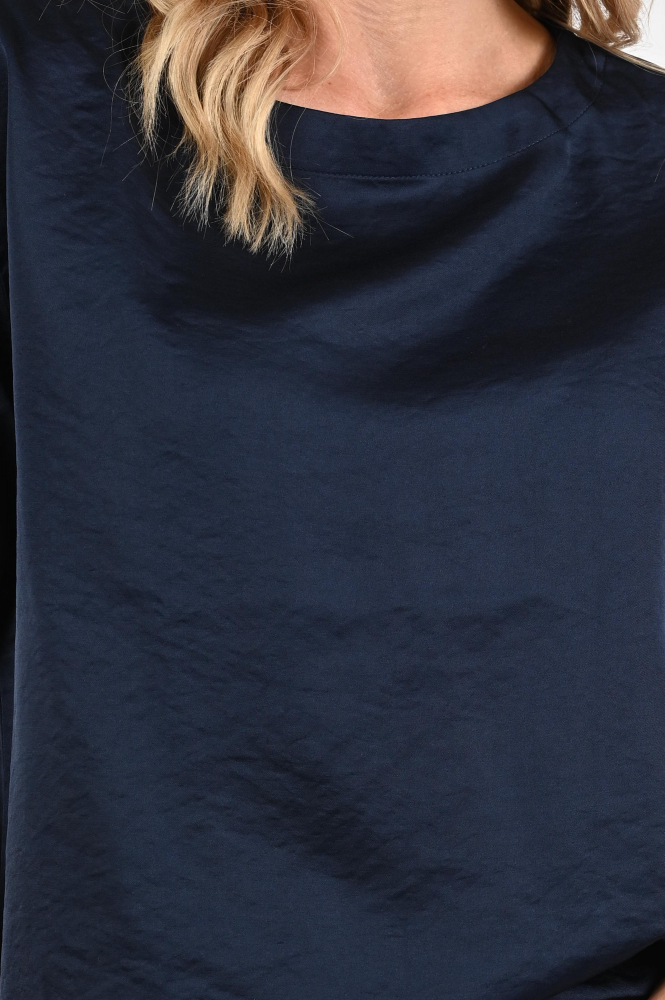 Knit-Ted Nori Blouse korte mouw Blauw