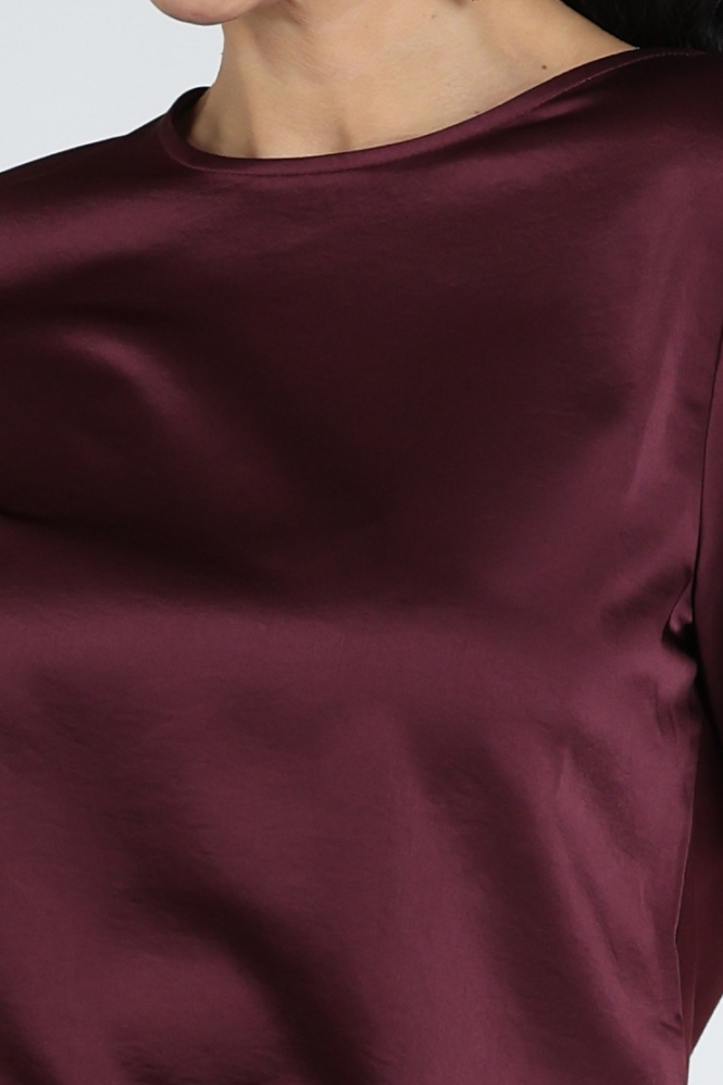 MaxMara Zona mm13103 Blouse korte mouw Rood