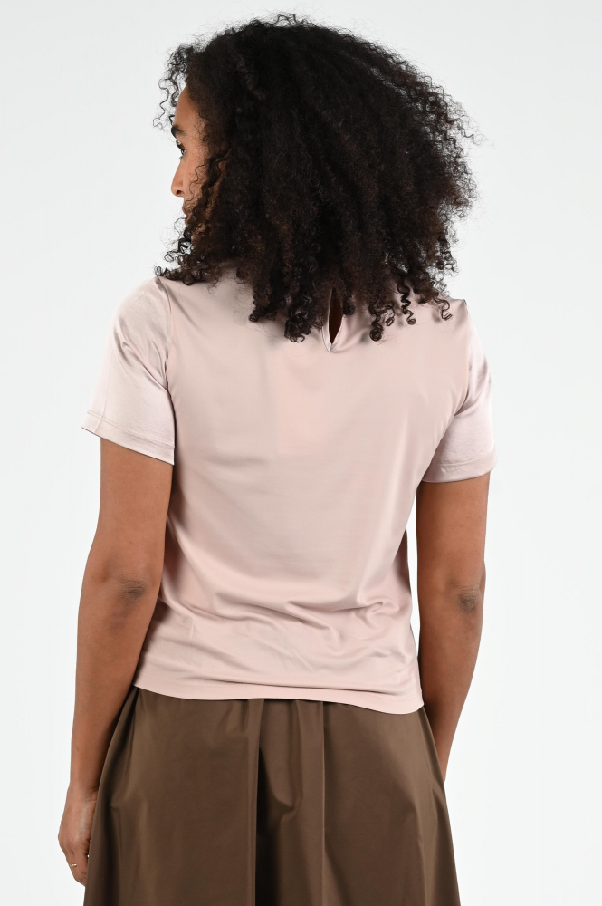 MaxMara Gilbert mm13066 Blouse korte mouw Roze