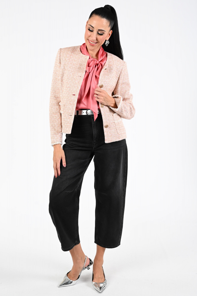 Marc Cain ZG 61.03 W12 Blouse korte mouw Roze