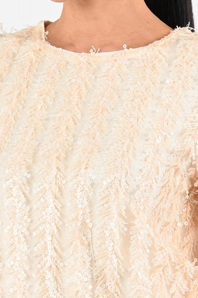 Nukus NKF01012 Blouse korte mouw Roze