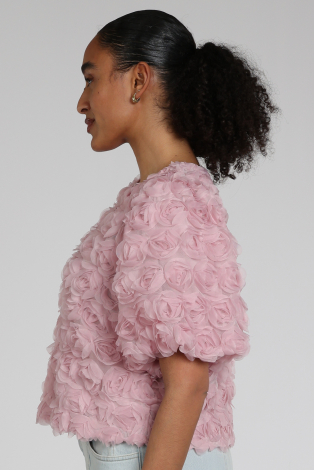 Neo Noir Aisa Flower blouse Roze