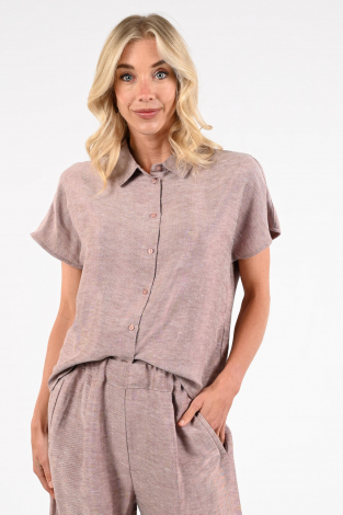 By-Bar barley gloss blous Roze