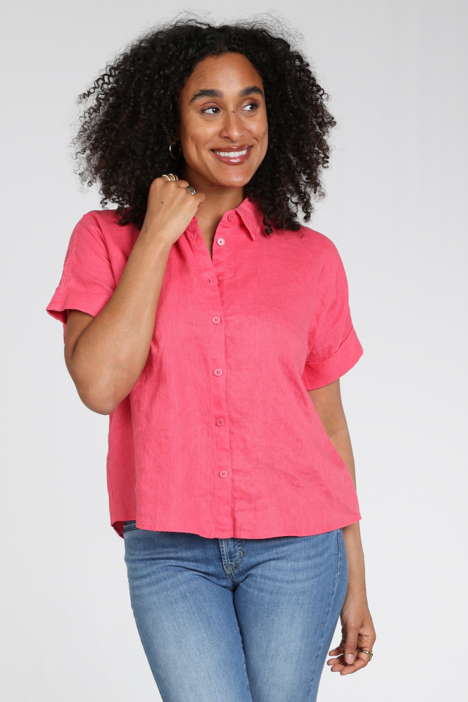 Emotions 126124 Blouse korte mouw Roze