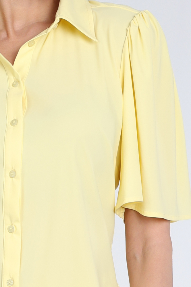 Studio Anneloes 13877 Blouse korte mouw Geel